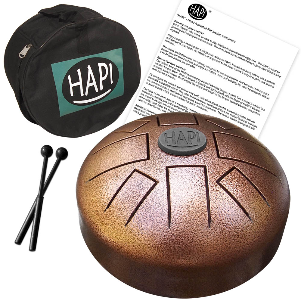 HAPI Drum Steel Tongue Drum Percussion Mini Accessories