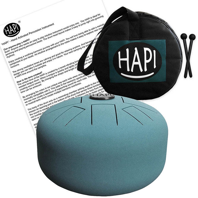 HAPI Drum Steel Tongue Drum Percussion Origin Accessories