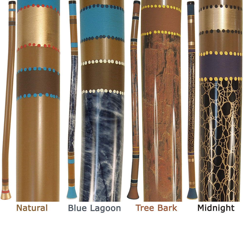madera Guru-Shop Didgeridoo Redondo 28x30x4,5 cm - Modelo 3 Instrumentos Musicales Marrón 